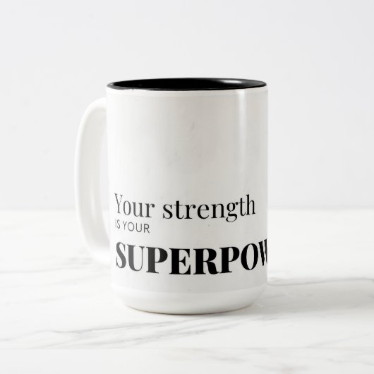 Mug bicolore (Devant gauche)