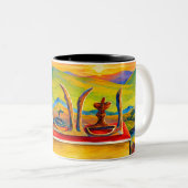 Mug bicolore (Devant droit)