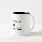 Mug bicolore, 325 ml (Devant droit)