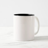 Mug bicolore, 33 cl (Devant droit)