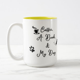 Mug bicolore 425 ml (jaune)