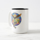 Mug bicolore, 45 cl (Devant gauche)