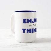 Mug bicolore, 45 cl (Devant gauche)