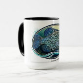 Mug bicolore, 45 cl (Devant gauche)