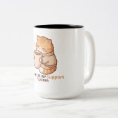 Mug bicolore, 45 cl (Devant droit)
