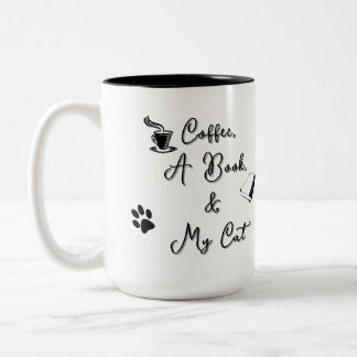 Mug bicolore 45 cl (noir sur blanc)