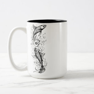 Mug bicolore Koi Pond - 15 oz
