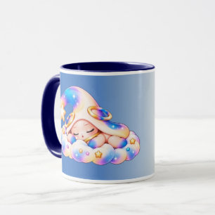 Mug Bicolore Magique Nuage Céleste Zessi