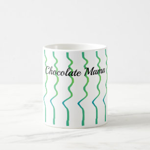 Mug Bicolore Maman Chocolat Sucré   Meilleure Mama
