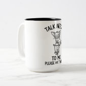 Mug Bicolore pour Amateurs de Café (Devant gauche)