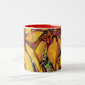 Mug bicolore "Tournesol magique" 11oz (Centre)
