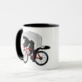 Mug Bicycle Honey Badger (Devant gauche)