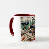 Mug "Bicycles rouges" (Devant gauche)