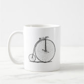 Mug Bicyclette à grande roue Penny Farthing (Gauche)