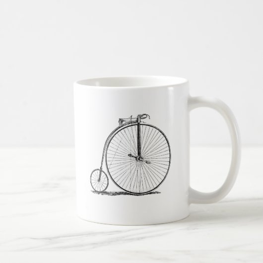 Mug Bicyclette à grande roue Penny Farthing (Droite)