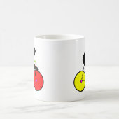 Mug Bicyclette colorée multi de vélo (Centre)