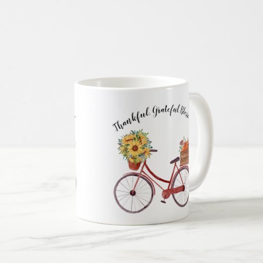 Mug Bicyclette de plaisance-rustique (Devant droit)