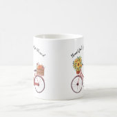 Mug Bicyclette de plaisance-rustique (Centre)
