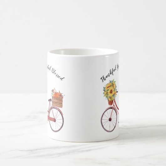 Mug Bicyclette de plaisance-rustique (Centre)