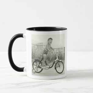Mug Bicyclette d'équitation de fille