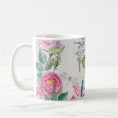 Mug Bicyclette et fleurs élégantes (Gauche)