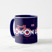 Mug Bicyclette londonienne (Devant gauche)