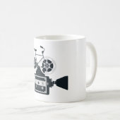 Mug Bicyclette Roll Film Art (Devant droit)