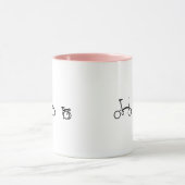 Mug Bicyclette se pliante de vélo de Brompton (Centre)