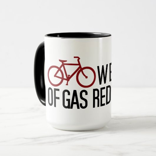 Mug Bicyclettes - choisir style & couleur (Devant gauche)