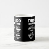 Mug Bicyclettes Drôle Que Je Fais Dans Mon Temps Libre (Centre)