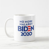 Mug BIDEN 2020 - Plus de Malarky (Gauche)