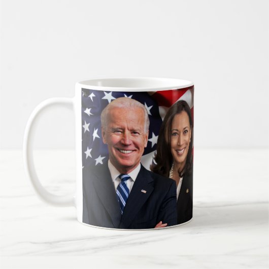 Mug Biden Harris 2020 Photo Collectible De L'Élection (Gauche)