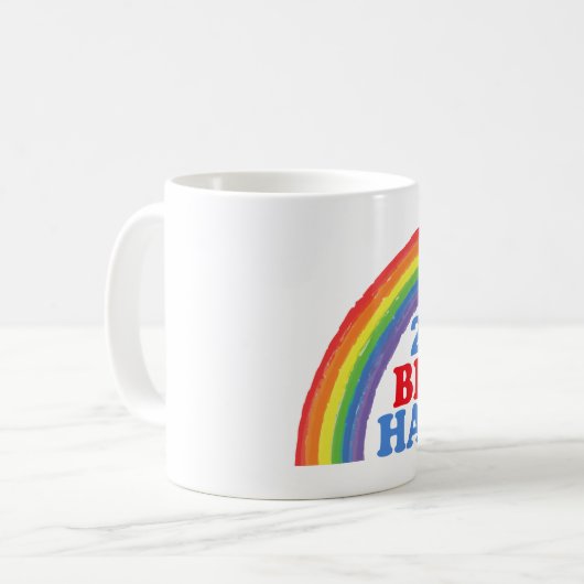 Mug Biden Harris 2020 Rainbow (Devant gauche)