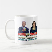 Mug Biden Harris Dumb & Dumb (Gauche)