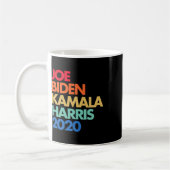 Mug Biden Inauguration 2021 Kamala Harris 2020 Rainbow (Gauche)