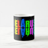 Mug Biélorussie Colorful Happy Lettres (Centre)
