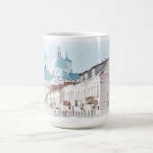 Mug Biélorussie Hrodna Grodno Architecture Peinture Ta (Centre)
