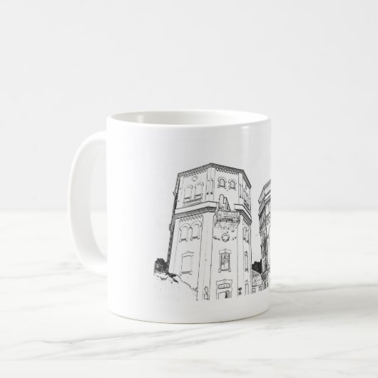 Mug Biélorussie Tours à eau Grodno (Devant gauche)
