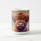 Mug Bien-aimé Highland Cow Moody Majestic (Centre)