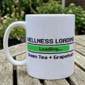 Mug Bien-être Chargement Thé Vert Pamplemousse Pixel