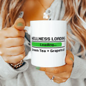 Mug Bien-être Chargement Thé Vert Pamplemousse Pixel