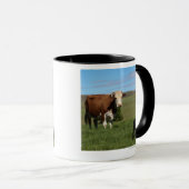 Mug Bien que les vaches et les chiens soient de (Devant droit)