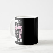 Mug Bien Sûr, J'Ai Frappé Comme Une Fille - Boxing Kic (Devant gauche)