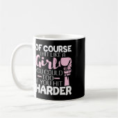 Mug Bien Sûr, J'Ai Frappé Comme Une Fille - Boxing Kic (Gauche)