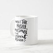 Mug Bien Sûr Je Me Parle À Moi-Même (Devant gauche)