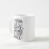 Mug Bien Sûr Je Me Parle À Moi-Même (Devant gauche)