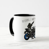 Mug Bien sûr, j'écoute... Drôle de moto (Devant gauche)