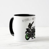 Mug Bien sûr, j'écoute... Drôle de moto (Devant gauche)