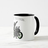 Mug Bien sûr, j'écoute... Drôle de moto (Devant droit)