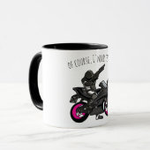 Mug Bien sûr, j'écoute... Drôle de moto (Devant gauche)